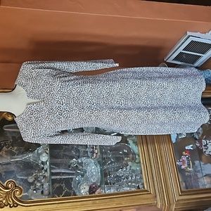 J. McLaughlin Animal Print Sheath Dress